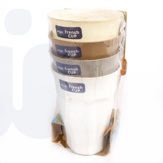 طقم كبابي بلاستيك 4 قطع