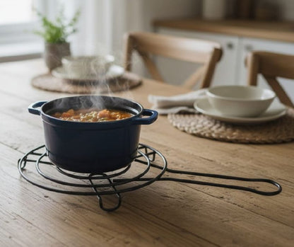 كوستر معدني بثلاث أرجل ويد طويلة