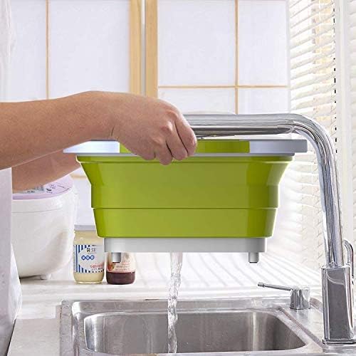 لوح تقطيع متعدد الوظائف قابل للطي