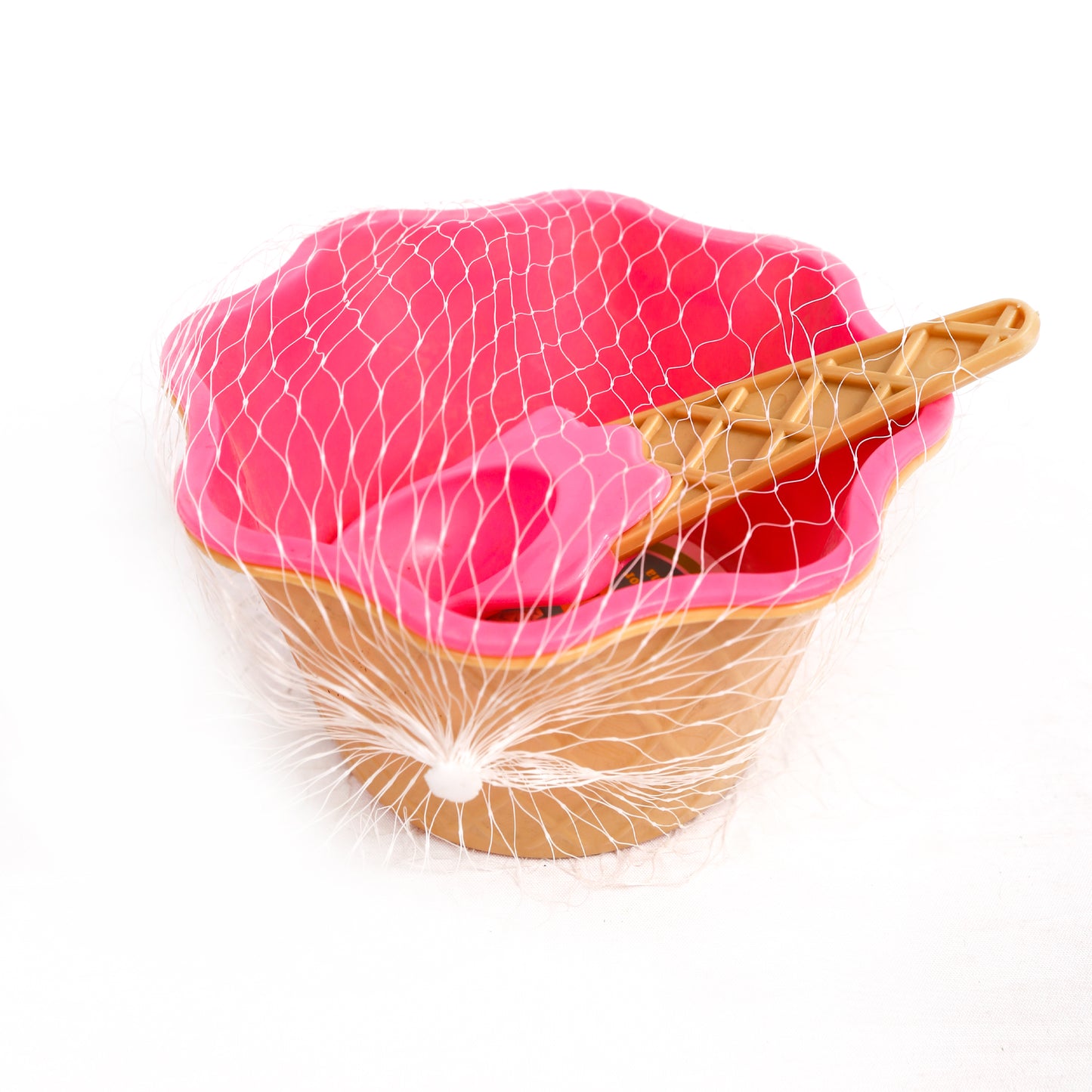 تقديم آيس كريم بلاستيكية قابلة لإعادة الاستخدام مع معالق – أشكال مربعة ودائري(قطعة واحده)