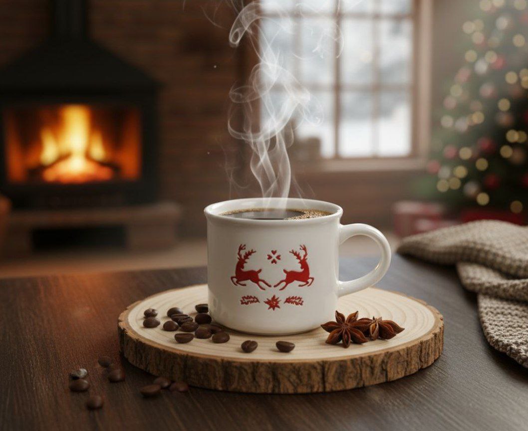 مج قهوة كريسماس