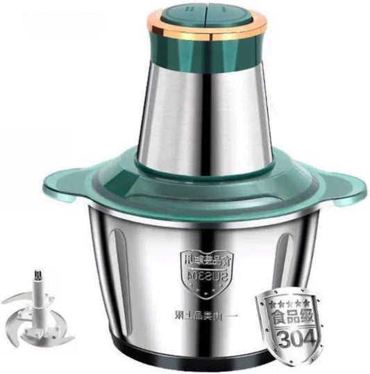 مفرمة لحوم كهربائية من الستانلس ستيل 3 لتر – عالية الأداء