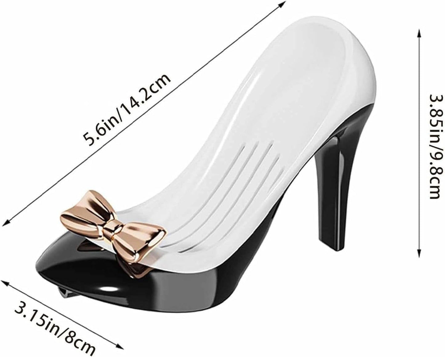 صبانة كعب عالي مبتكرة – صابونة ذاتية التصريف على شكل حذاء عالي الكعب