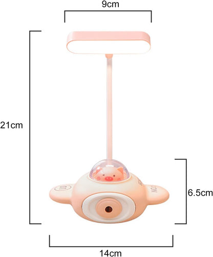 لمبة مكتب ليد بشكل طائرة مع براية