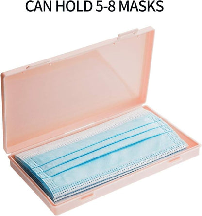 علبة تخزين كمامات محمولة مقاومة للغبار