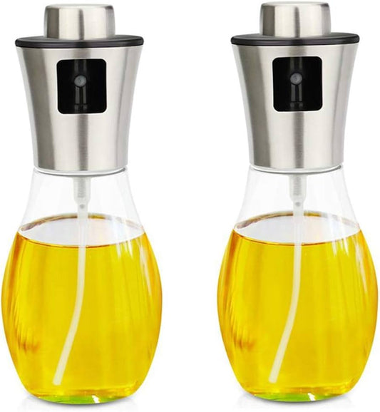 بخاخ زيت زجاجي  مع قمع صب)