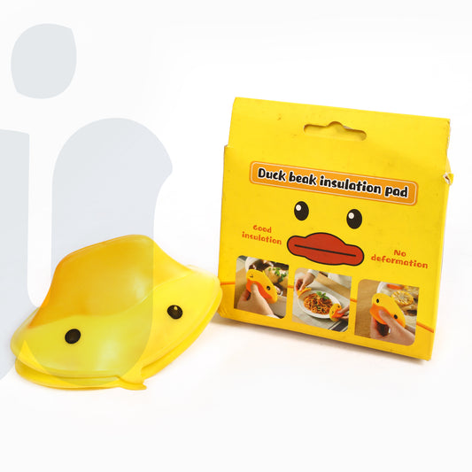 حوامل أواني سيليكون على شكل بطة مقاومة للحرارة