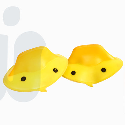 حوامل أواني سيليكون على شكل بطة مقاومة للحرارة