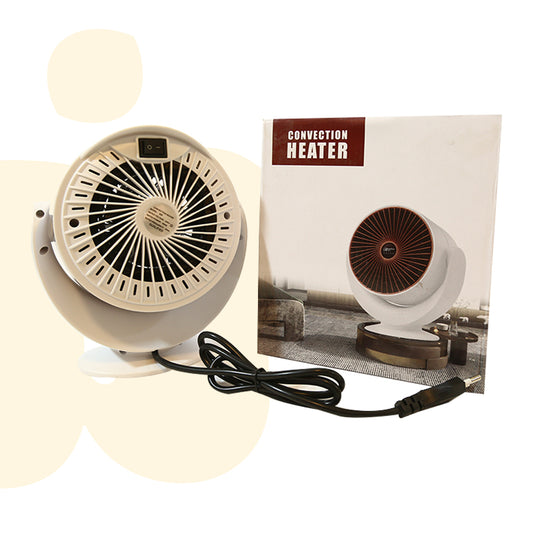 دفاية هوائية صغيرة محمولة بتصميم عصري – تدفئة سريعة وموفرة للطاقة للاستخدام المنزلي والمكتبي