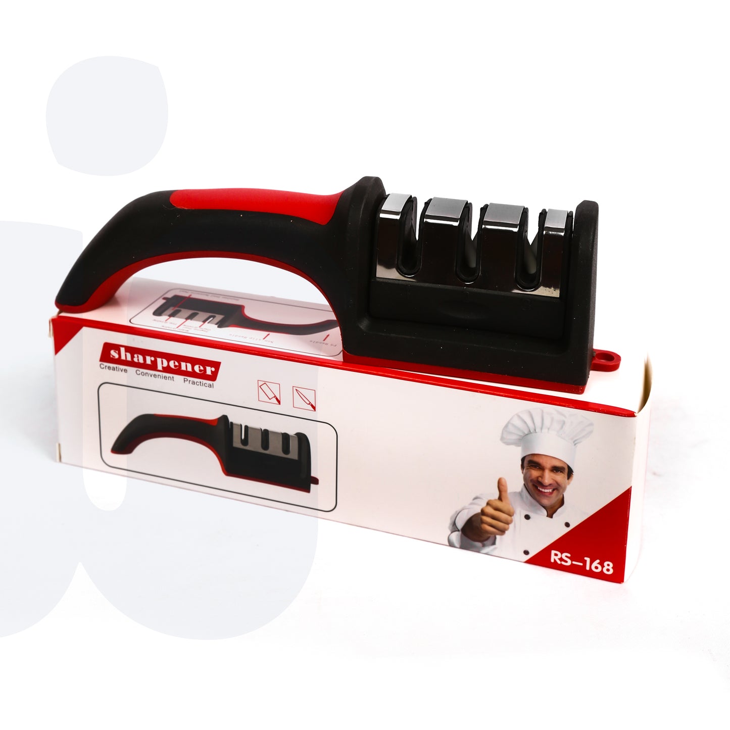 أداة سن سكاكين يدوية - 3 في 1