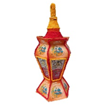 "الفانوس القماشي البرتقالي"،