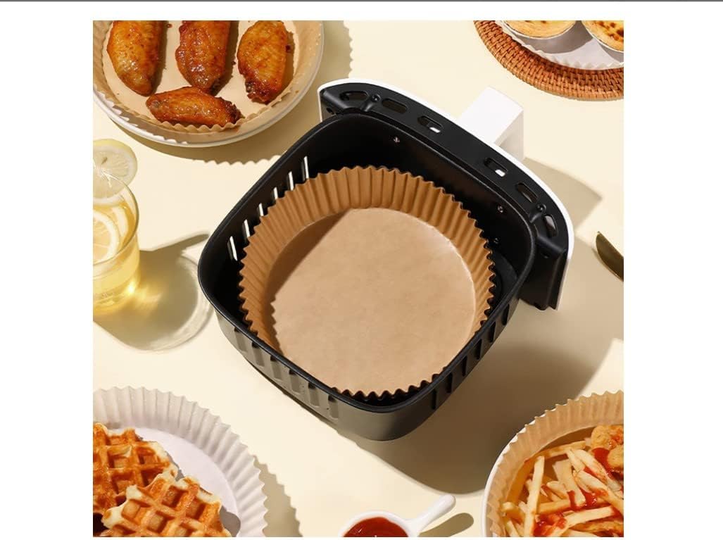 مجموعة ورق زبدة مقاوم للزيت والماء – 50 ورقة مقاس 20 سم