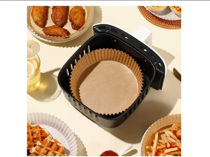 مجموعة ورق زبدة مقاوم للزيت والماء – 50 ورقة مقاس 20 سم