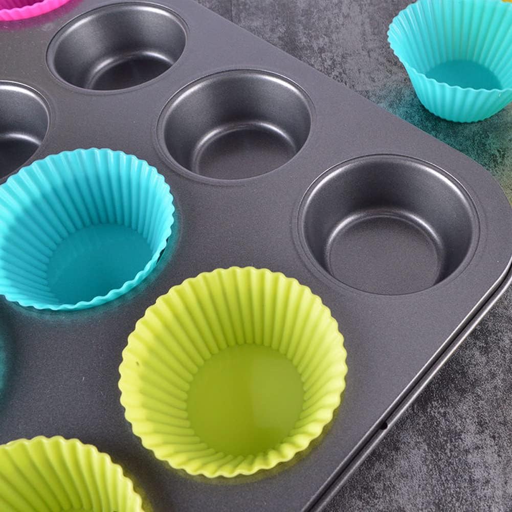 قالب خبز من السيليكون 12 كوب