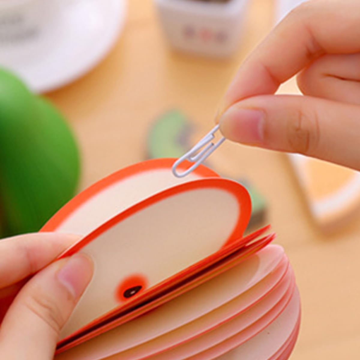 استيكي نوت ثلاثي الأبعاد شكل فواكه