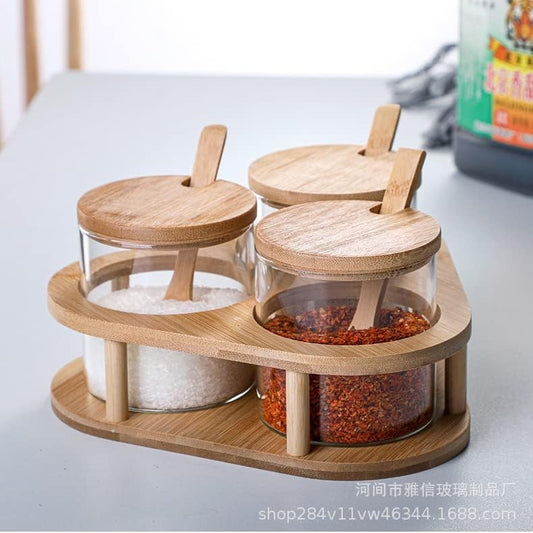 برطمان توابل زجاجي