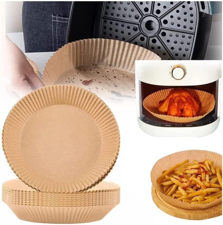 مجموعة ورق زبدة مقاوم للزيت والماء – 50 ورقة مقاس 20 سم