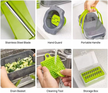 قطاعة مندولين 22 في 1 لتقطيع الخضروات