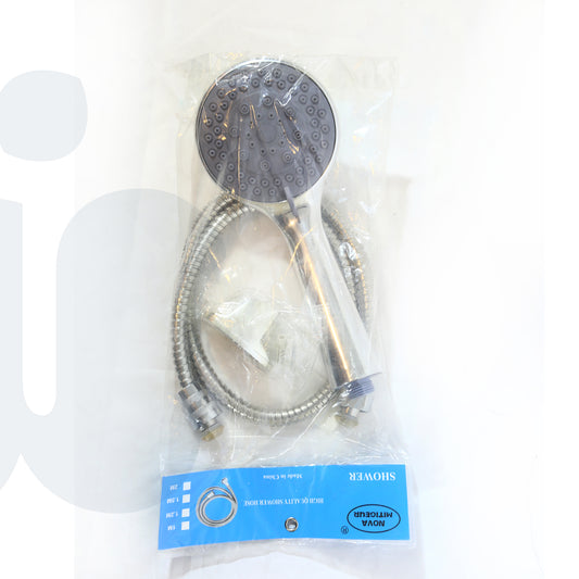 رأس دش فاخر متعدد الأنماط مع خرطوم معدني مرن عالي الضغط