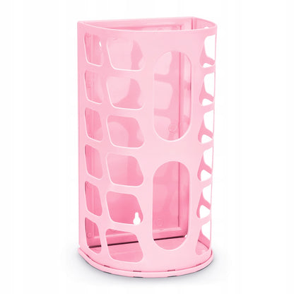 حامل أكياس بلاستيكي جداري للتخزين والتنظيم