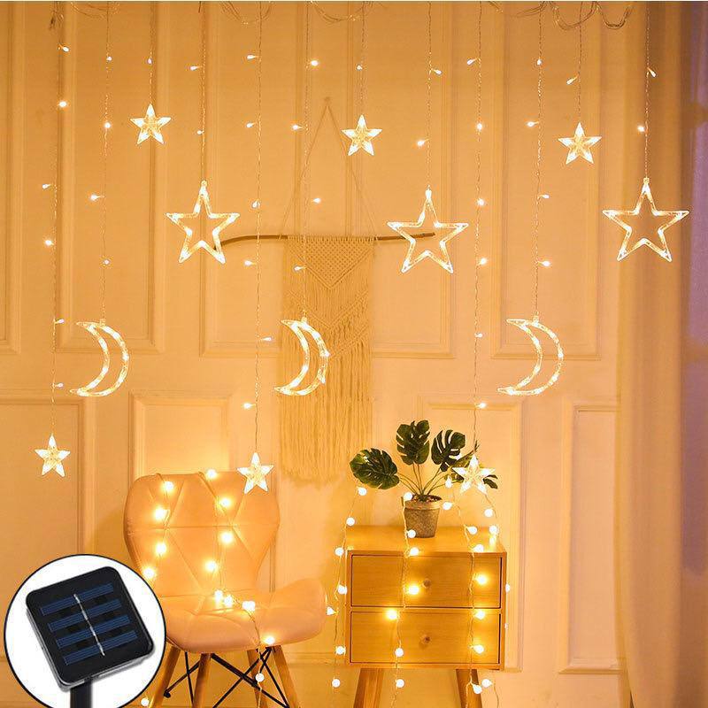 ستاره هلال مفرغ ونجمه منفوخه