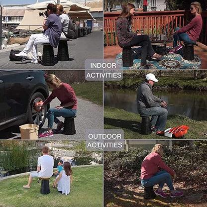 كرسي تلسكوبي محمول قابل للطي للتخييم وصيد الأسماك