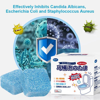 أقراص تنظيف المرحاض الأوتوماتيكية 12 قطعة