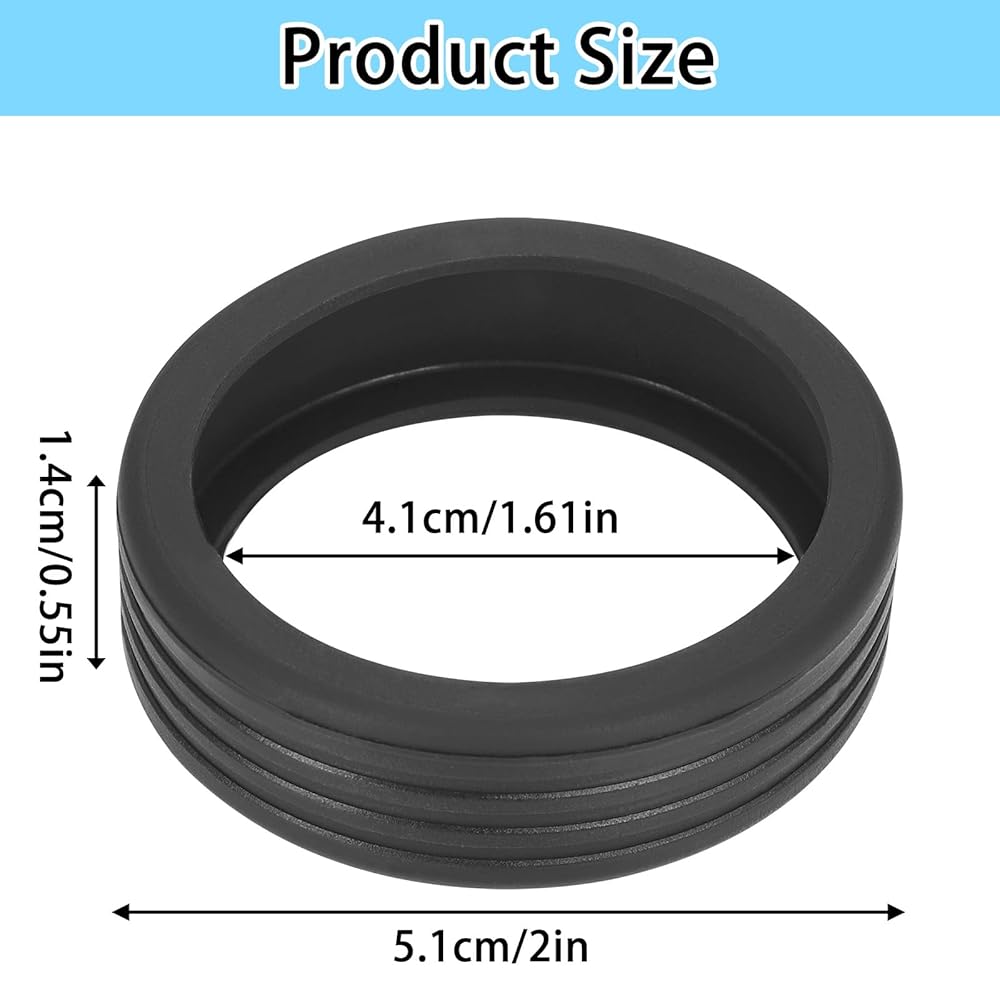 أغطية عجلات الأمتعة السيليكونية السميكة(لون اسود)