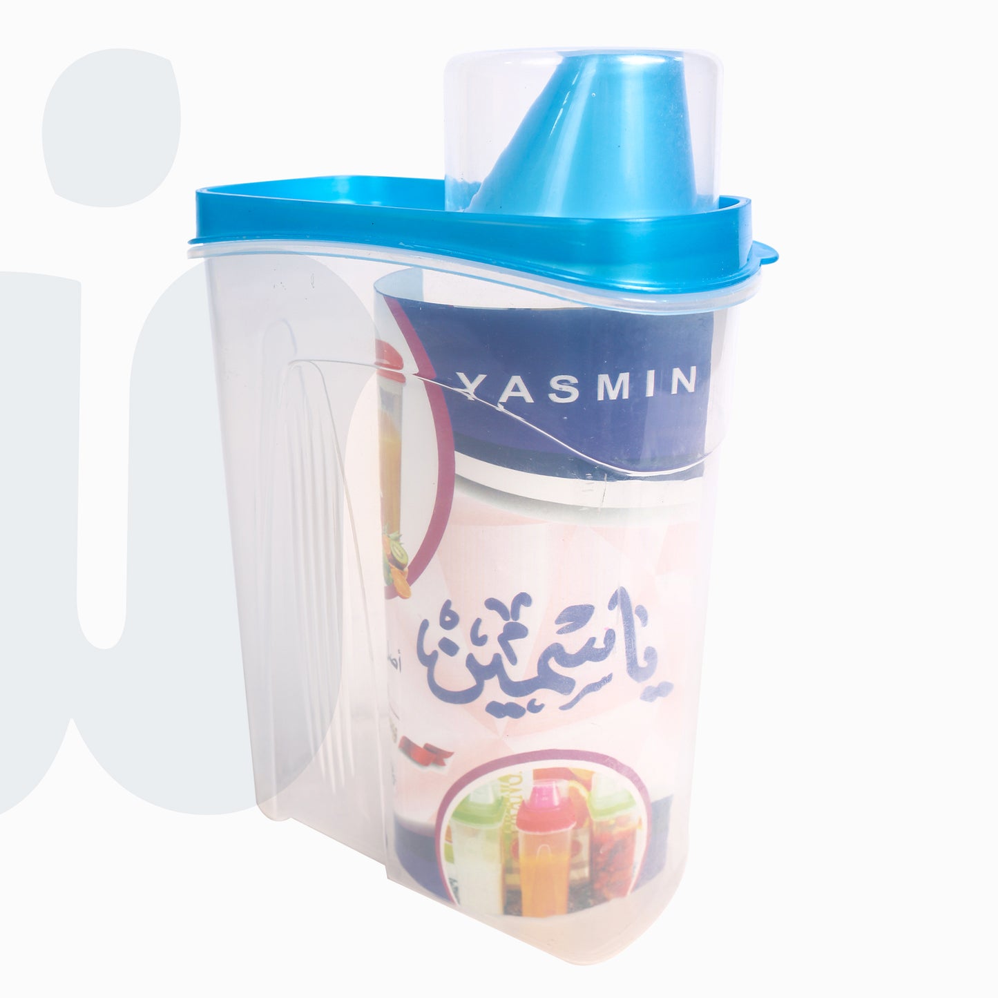 علبة تخزين بقوليات محكمة الغلق – تصميم شفاف لحفظ الحبوب