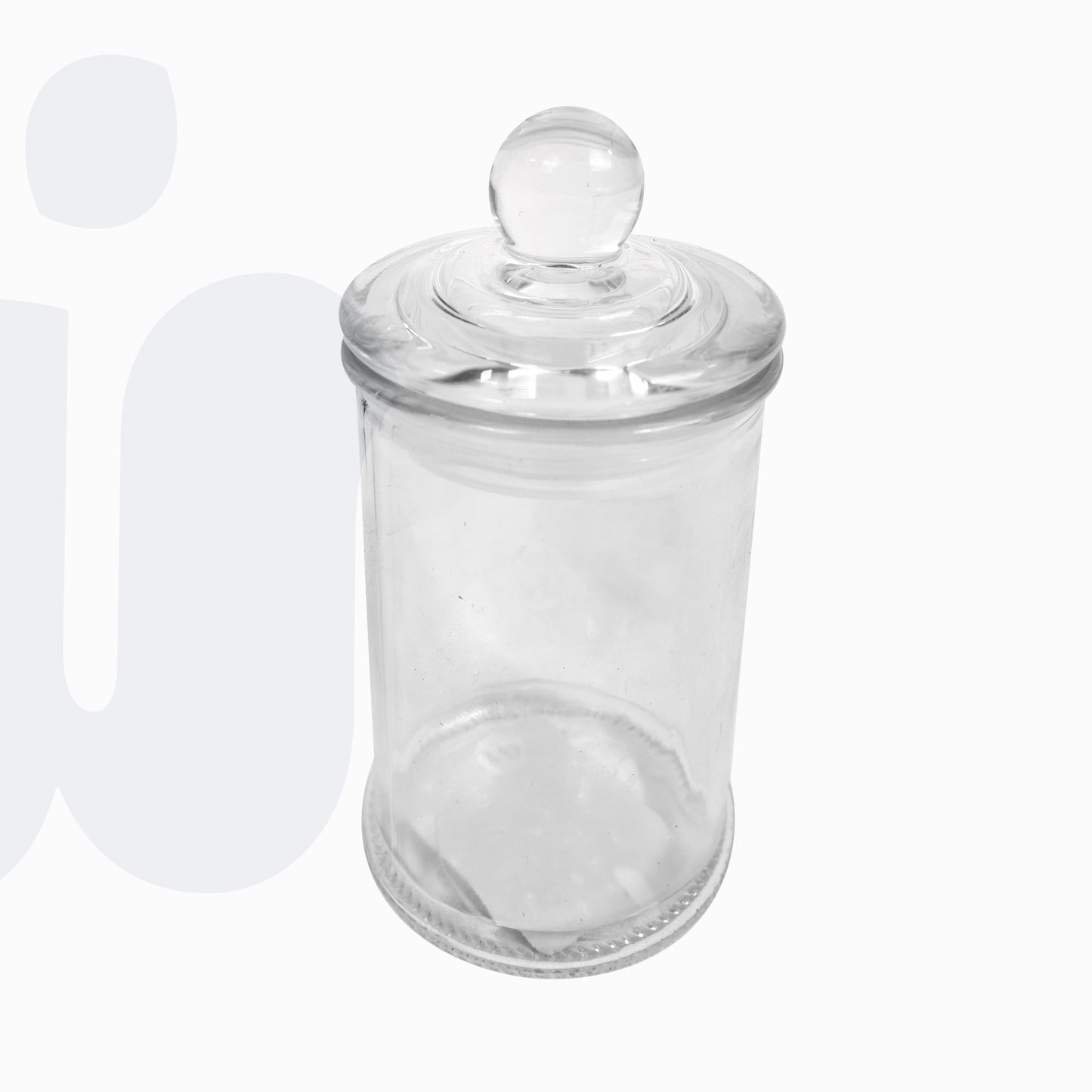 برطمان تخزين زجاجي محكم الغلق مع غطاء مقاوم للرطوبة