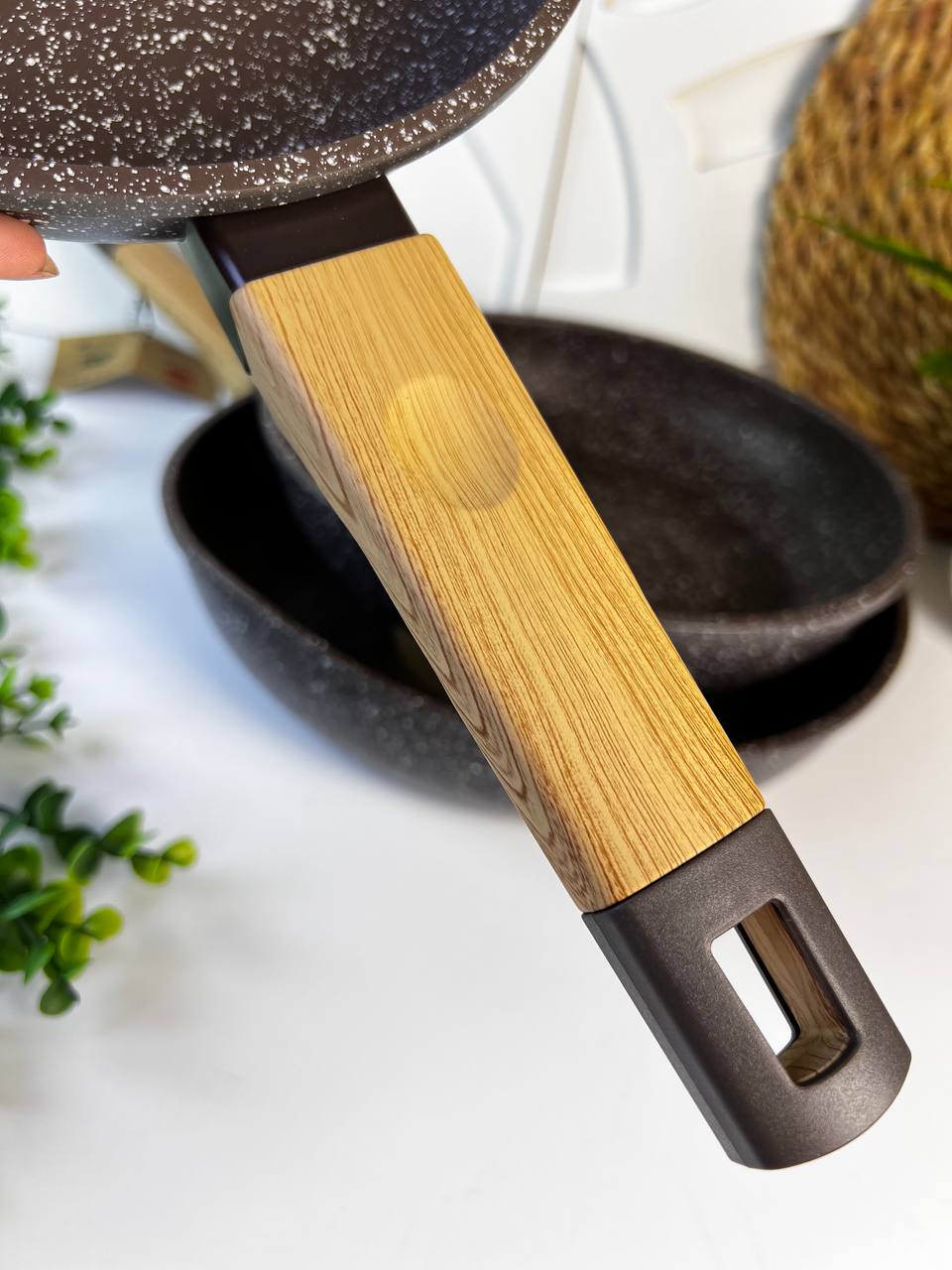 طقم طاسات جرانيت مكون  من 3قطع