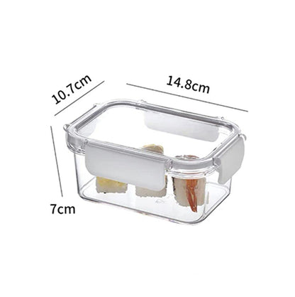 صندوق طعام زجاجي محكم الإغلاق
