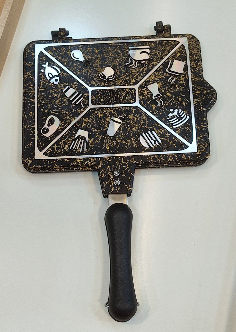 توستر كيك مربع جرانيت مقاس 24×18 سم