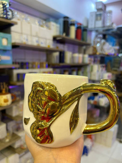 مج فلاور بيد جزع شجرة دهبي