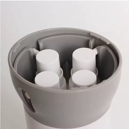 ديسبنسر صابون وشامبوهات للرحلات 4×1