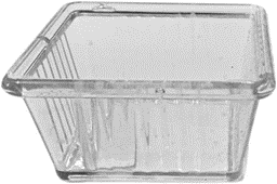 علبة صوصات صغيرة أكريليك