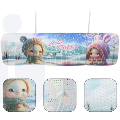 عاكس وموزع هواء قابل للتعديل لمكيف الهواء – لتوزيع الهواء بسرعة ومنع التعرض المباشر