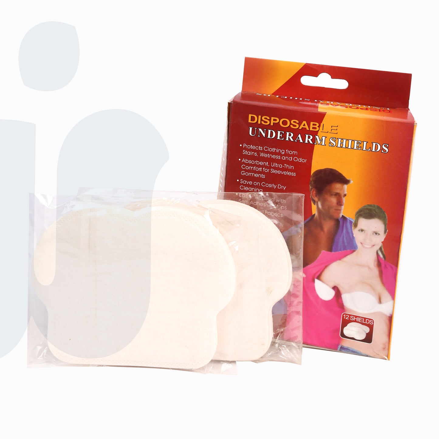 وسادات ماصّة للعرق تحت الإبط – للاستخدام مرة واحدة