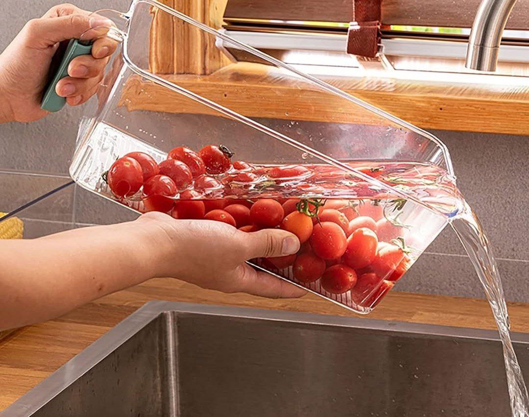 منظم أكريليك للتلاجة والمطبخ