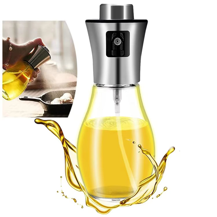 بخاخ زيت زجاجي  مع قمع صب)