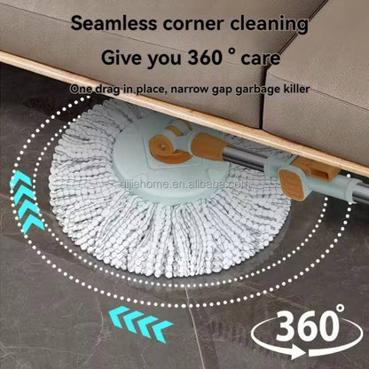 جردل دوار أكريليك مع حلة استانلس