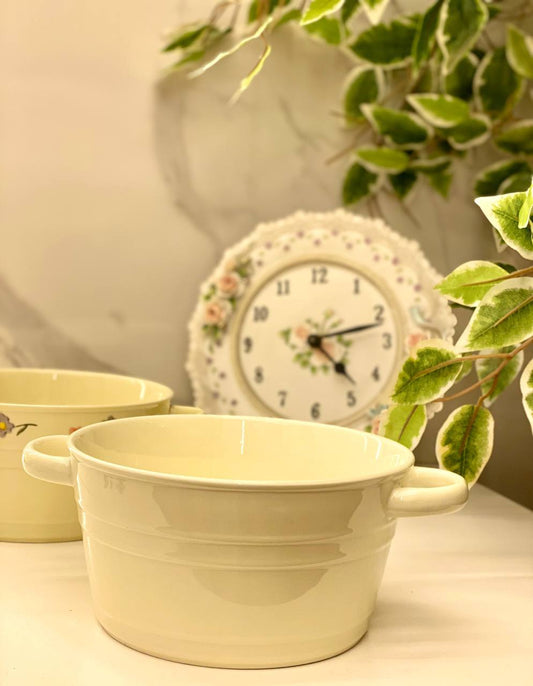 حلة بورسلين حراري مقاس 24 سم