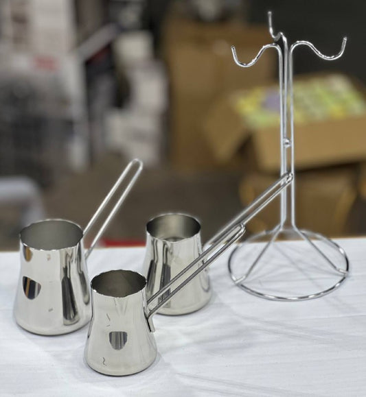 طقم كنكة استانلس 3 قطع