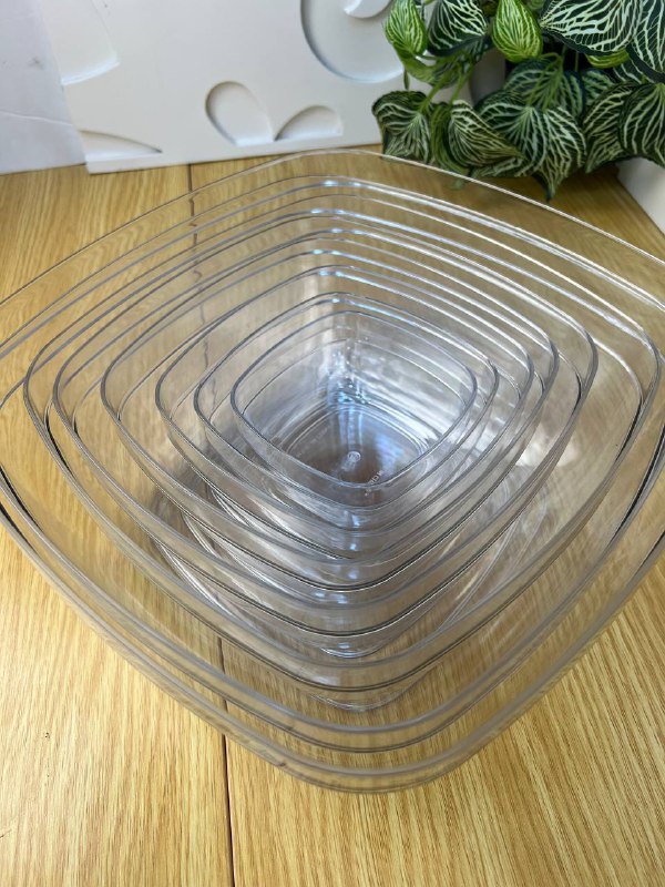 طقم بولات أكريليك صحي 8 قطع