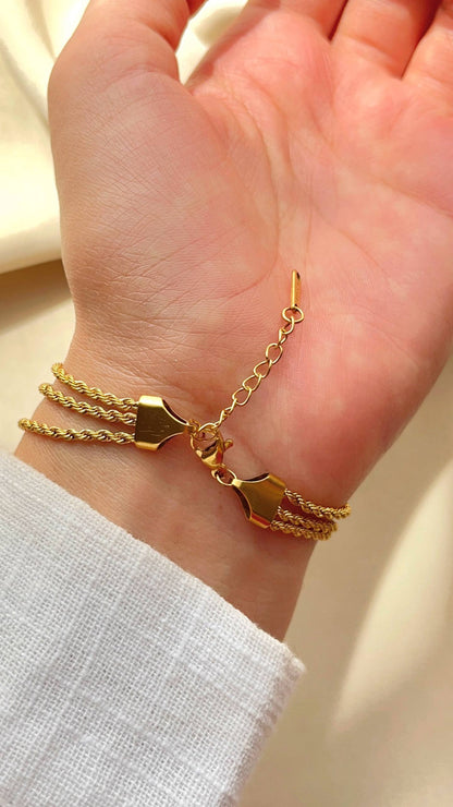 إنسيال ثلاثي الحبال من الستانلس ستيل