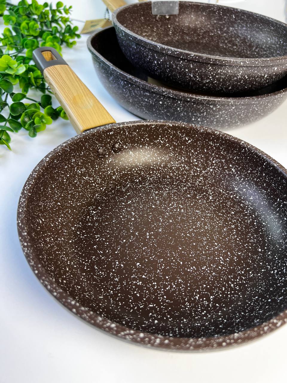 طقم طاسات جرانيت مكون  من 3قطع