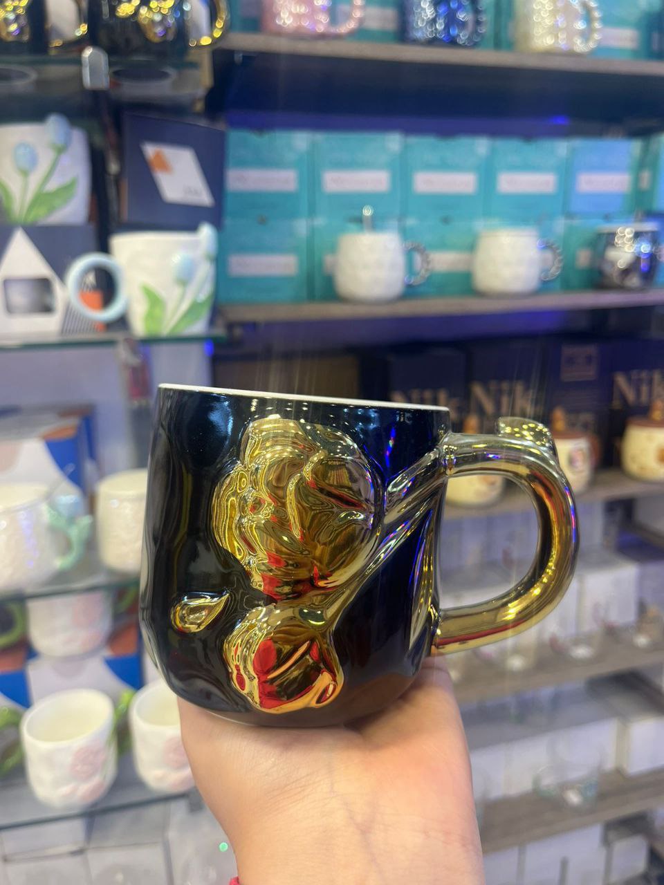 مج فلاور بيد جزع شجرة دهبي