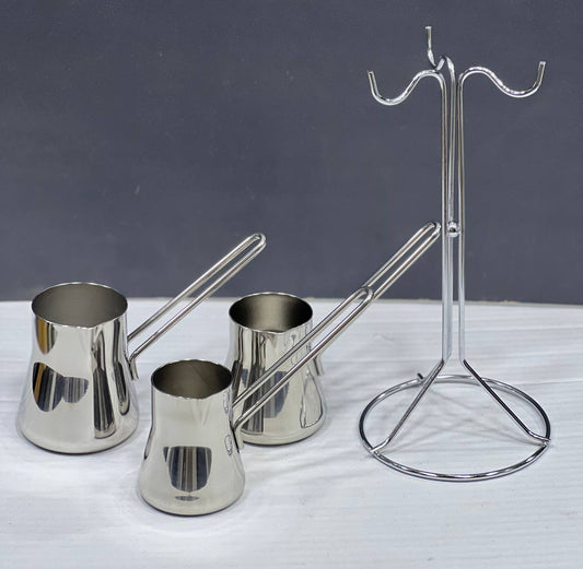 طقم كنكة استانلس 3 قطع