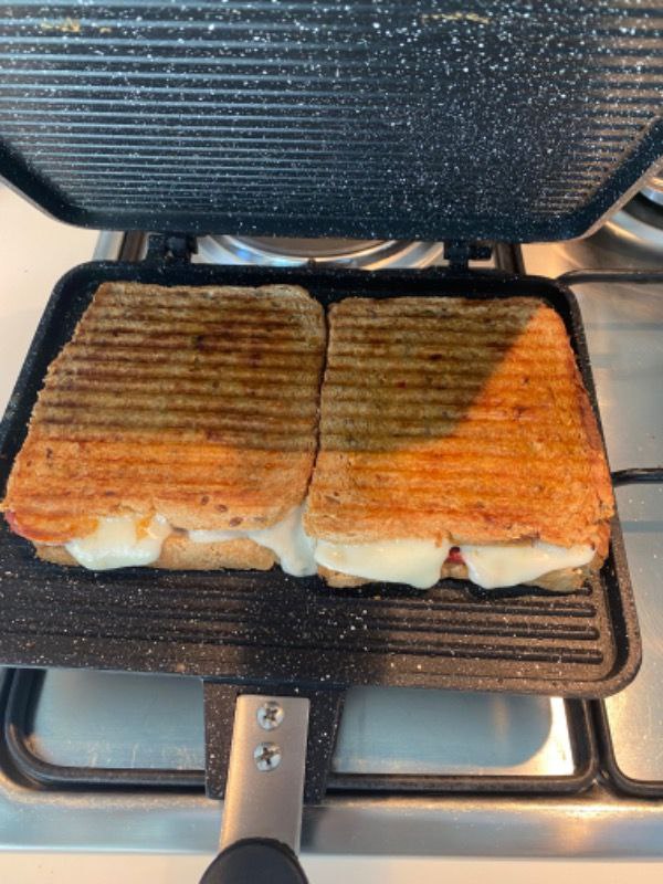 توستر كيك مربع جرانيت مقاس 24×18 سم