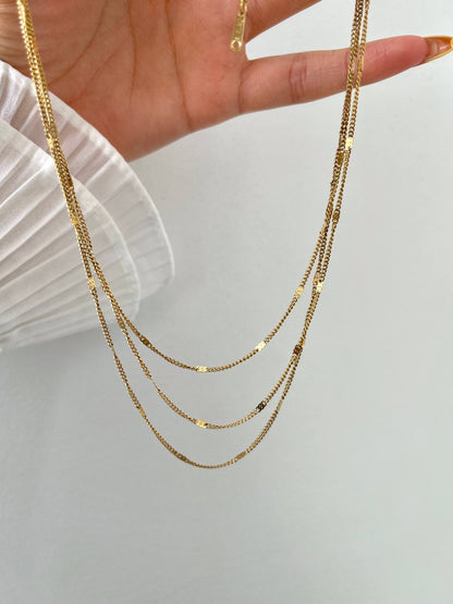 سلسلة ستانلس ستيل ثلاثية الطبقات